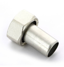 Муфта пресс Viega Sanpress Inox с накидной гайкой 28х1 нержавеющая сталь 437633