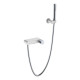 Смеситель для душа Boheme Stick белый/хром 123-WCR.2