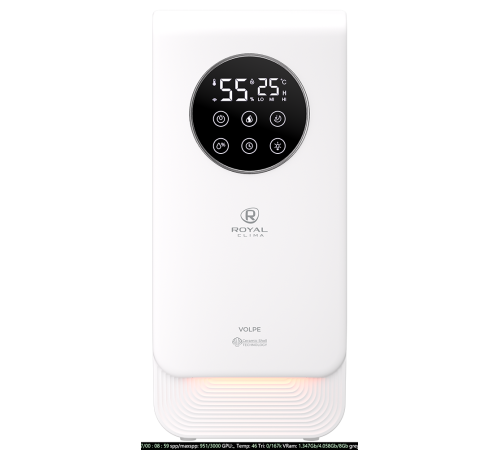 Увлажнитель воздуха ультразвуковой Royal Clima Volpe RUH-VP500/6.5E-BL