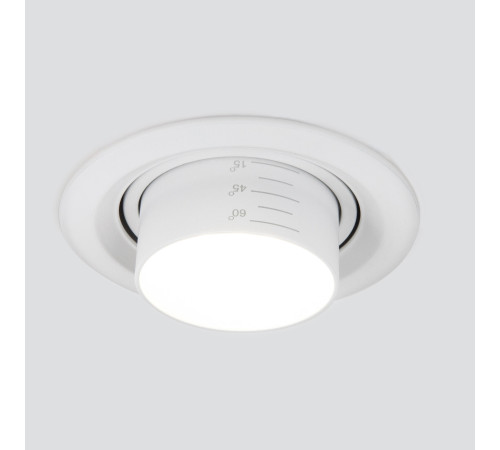 Встраиваемый точечный светодиодный светильник 9920 LED 15W 4200K белый