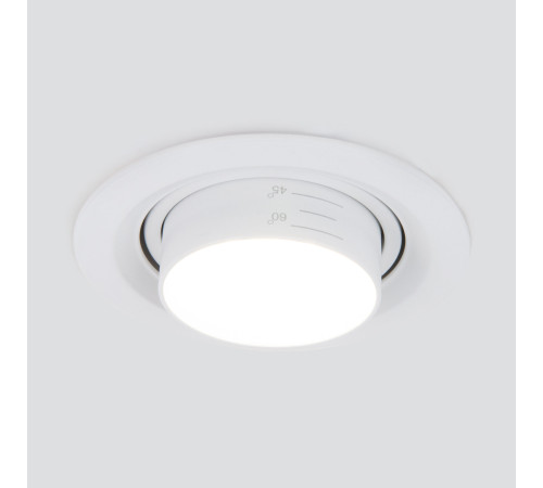 Встраиваемый точечный светодиодный светильник 9920 LED 15W 4200K белый