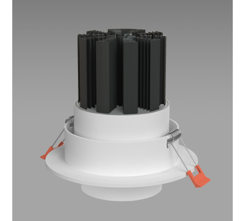 Встраиваемый точечный светодиодный светильник 9920 LED 15W 4200K белый