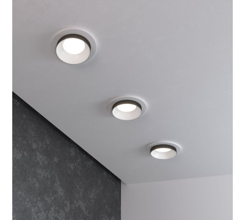 Встраиваемый точечный светильник 113 MR16 белый/черный