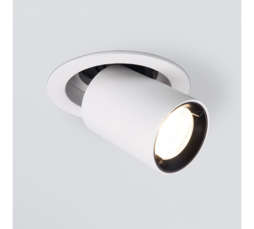 Встраиваемый точечный светодиодный светильник 9917 LED 10W 4200K белый матовый