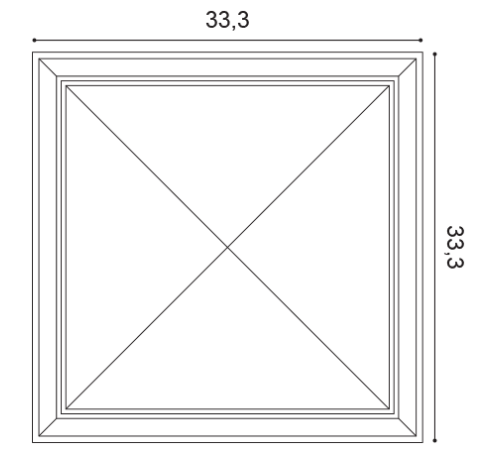 3D стеновая панель Orac Decor Autoire 333 x 333 мм W123