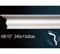 Карниз потолочный полиуретановый Perfect AB107