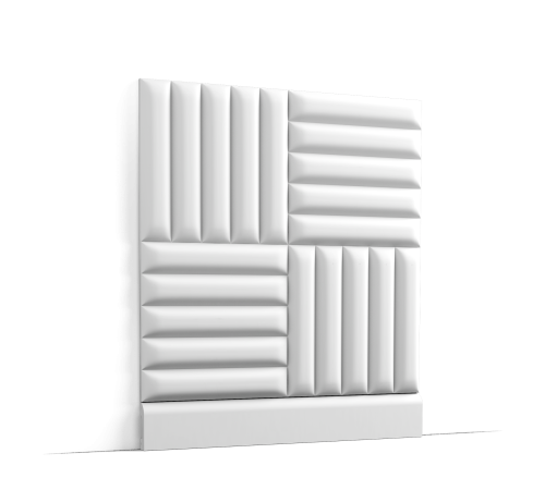 Панель стеновая 3D Orac Decor W218 QUILT 2000x250 мм W218