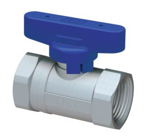 Кран шаровой FAR FS 3036 3/4 ВР-ВР бабочка синяя ручка FS 3036 34BC
