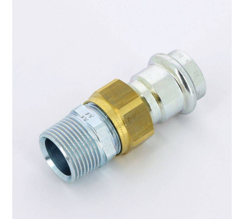 Муфта пресс-НР разъемная Viega Prestabo 22x3/4 оцинкованная сталь 559250