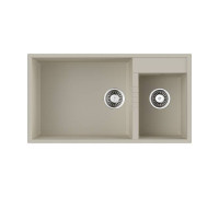 Кухонная мойка Omoikiri Tedori 85-2-U-WH 85x46.5 см белый 4993943