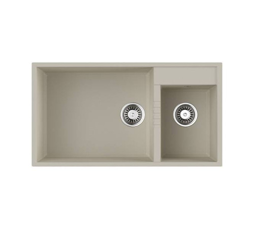 Кухонная мойка Omoikiri Tedori 85-2-U-WH 85x46.5 см белый 4993943