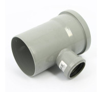 Тройник канализационный Ostendorf HT 110x50 мм 87° 115420
