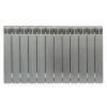 Радиатор биметаллический Rifar Monolit 500 12 секций боковое подключение rm50012 tit RAL 9223