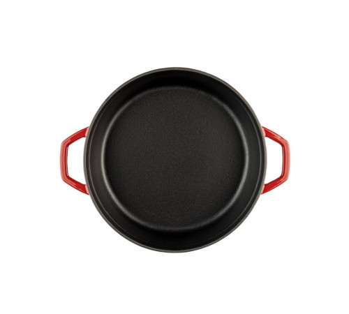 Кастрюля низкая Hascevher Esila 28 см Red A895528