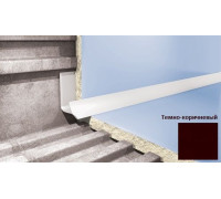 Профиль для плитки внутренний Cezar VS114 7 мм темно-коричневый VS114