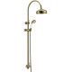 Душевая стойка с верхним душем Boheme Medici бронза 401
