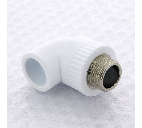 Угольник Pro Aqua 90° 25 мм x 3/4 с наружной резьбой PA27014P