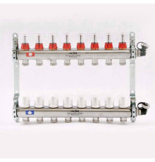 Коллекторная группа Uni-Fitt 450A 1 x 13 выходов 3/4 с расходомерами и воздухоотводчиками 450A4313