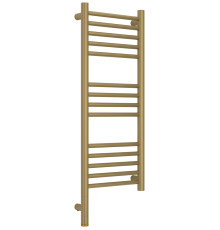 Полотенцесушитель электрический Сунержа Богема 3.1 прямая 30х80 см левое золотой шёлк матовый 32-6004-8030