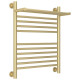 Полотенцесушитель водяной Сунержа Богема+ с 1 полкой 500x600 мм матовая шампань 022-0223-6050