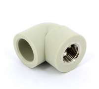 Угольник 90° полипропиленовый FV-Plast 25 мм x 1/2 ВР 218026