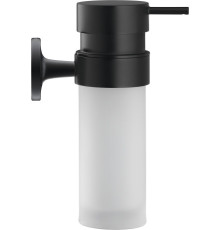 Дозатор для жидкого мыла подвесной Duravit Starck T черный матовый 0099354600 (Уценка)