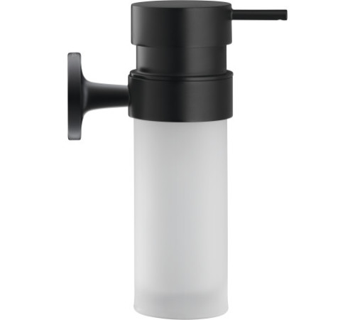 Дозатор для жидкого мыла подвесной Duravit Starck T черный матовый 0099354600 (Уценка)