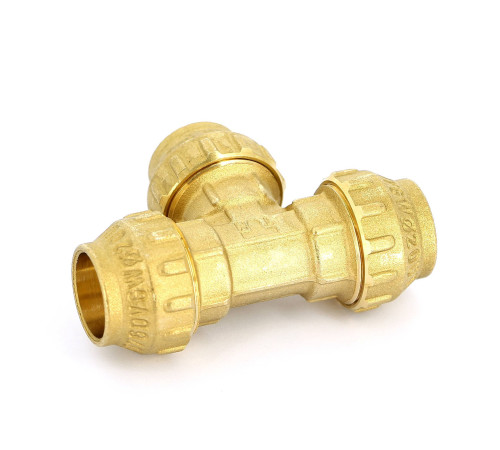 Тройник обжимной Tiemme 20х2.0 мм 3400033