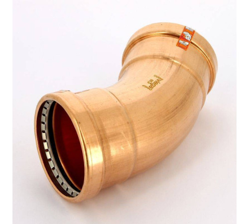 Угол пресс 45° Viega Profipress XL медь 88.9 мм 476915