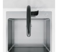 Смеситель для кухни Laparet Lisera черный N2068529LPT