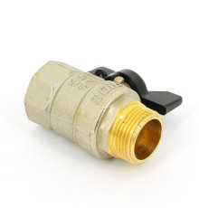 Кран шаровой для газа LD Pride 1/2 ВВ полнопроходной бабочка 47.350.15