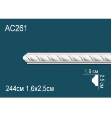 Молдинг полиуретановый Perfect AC261 с орнаментом AC261