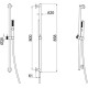 Душевой гарнитур Allen Brau Priority хром 5.31010-00