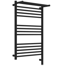 Полотенцесушитель электрический Сунержа Богема 3.1 с 1 полкой 50х80 см правый титан муар матовый 15-6007-8050