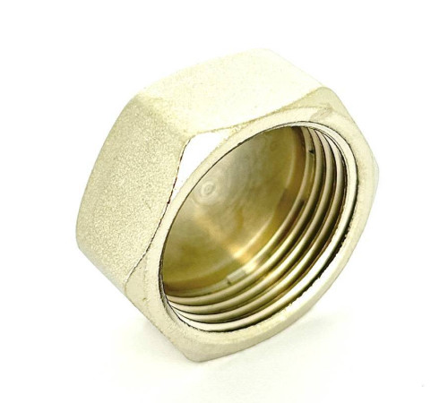 Заглушка латунная LD Pride 3/4 ВР никелированная 67.504.20