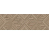 Плитка настенная Kerama Marazzi Ламбро коричневый структура обрезной 40х120 см 14039R