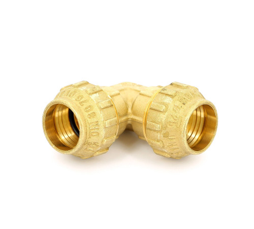 Угол обжимной Tiemme 25х25 мм для ПНД труб 3400012