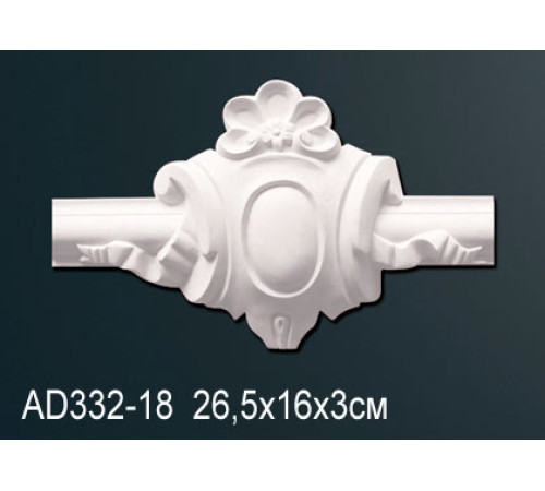 Угловой элемент для молдинга Perfect AD332-18 полиуретан AD332-18