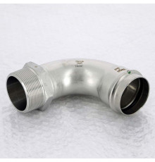 Угол пресс-Н нержавеющая сталь Viega Sanpress Inox 54x2 436964