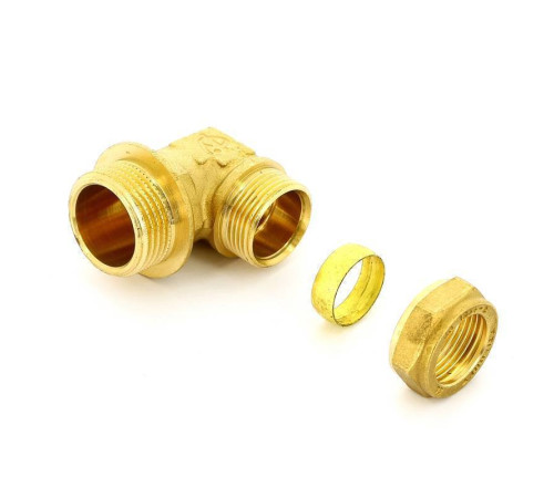 Угольник обжимной Tiemme 22х3/4 НР 1100020