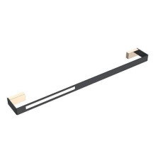 Полотенцедержатель Boheme Q 60 см золото/черный 10942-G-B