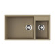 Кухонная мойка Omoikiri Tedori 85-2-U-SA 85x46.5 см бежевый 4993942