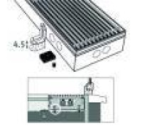 Крепления Jaga для регулировки высоты Mini Canal 76900.01