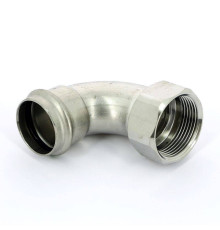 Угольник переходной Viega Sanpress Inox 90° 35х1 1/4 пресс-В нержавеющая сталь SC-Contur 437138