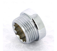 Удлинитель НВ хромированный Uni-Fitt 1 x 10 мм 657C4010