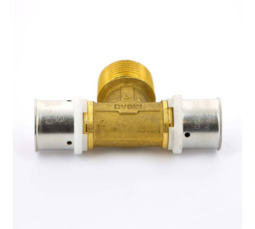 Тройник пресс с наружной резьбой Uni-Fitt 26х1х26 708G8480