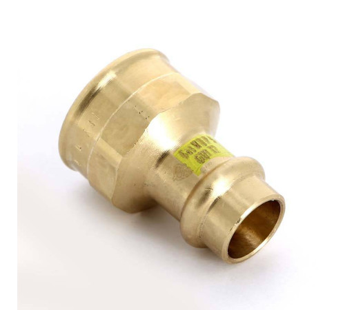 Муфта пресс с внутренней резьбой Viega Profipress G 15x3/4 бронза 346386