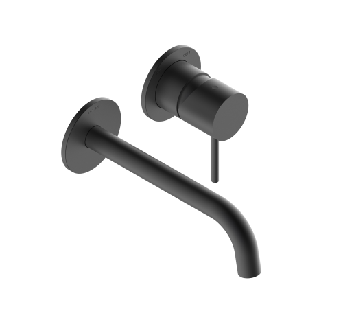 Внешняя часть смесителя для раковины BOSSINI TEO Z00730.073 без донного клапана Чёрный матовый Z00730.073