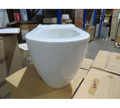 Унитаз напольный чаша GSI Pura 680х360 мм белый глянцевый 881711_УЦ