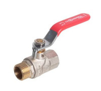 Кран шаровой Kromwell 1 1/2 ВР-НР ручка-рычаг KW.283.08